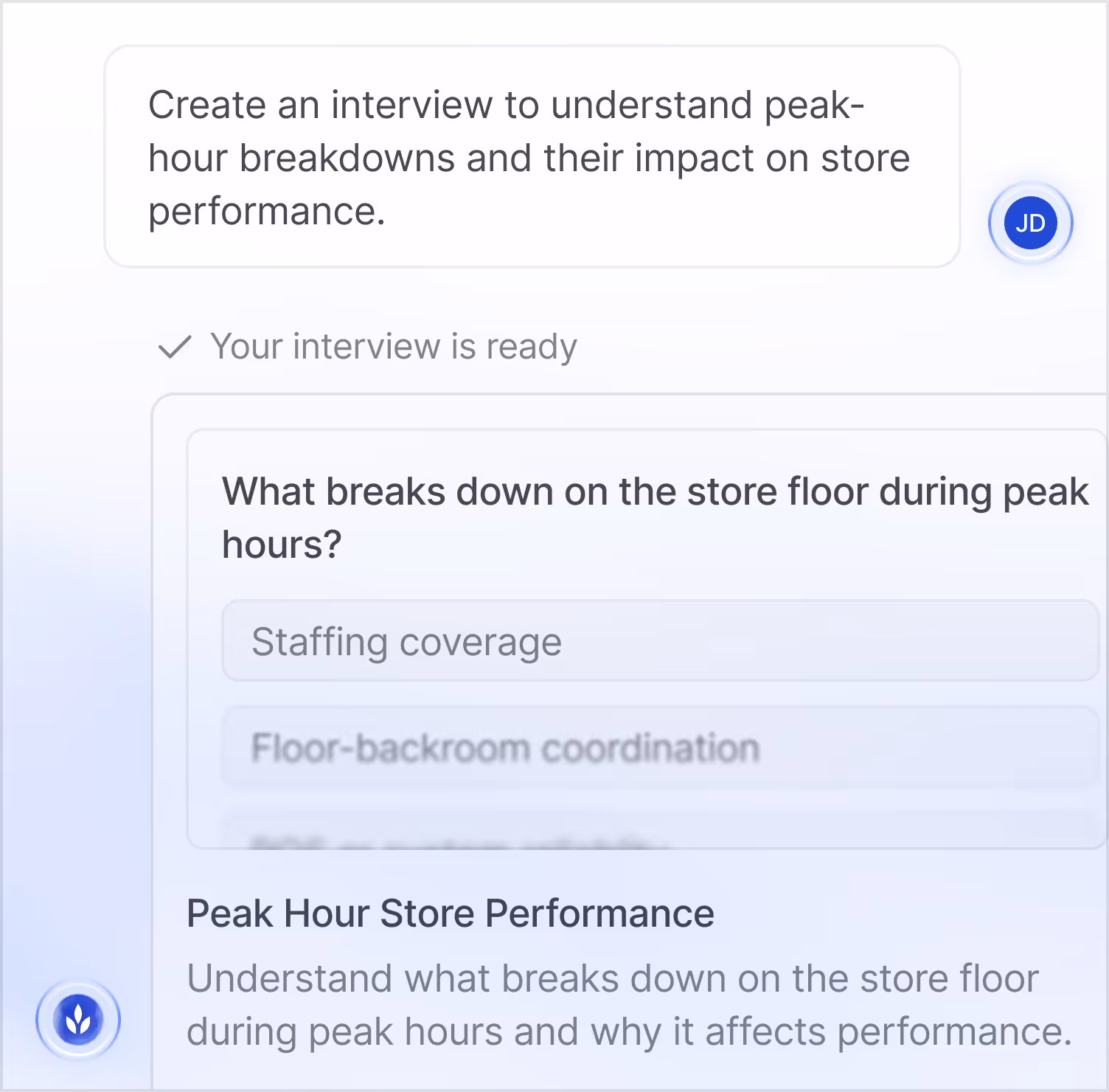 Turn business goals into the right questions